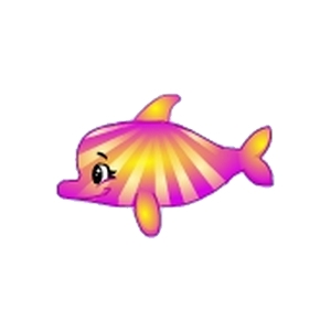 Pink Twilight Dolphin